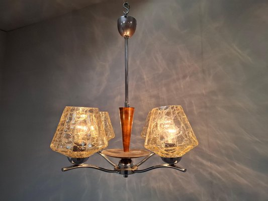 Rre plfonnier / lustre ngelo Lelii, rredoluce, Itlie, nnées 1950