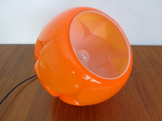 Teste di Moro 13 cm Arancione con Fregio - Ceramica Siciliana di