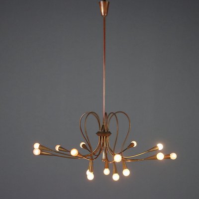 Lustres en laiton rustique - Made in Italy - Illuminazione d'Epoca