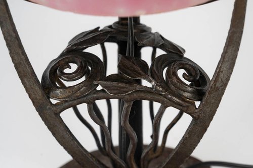 Art Deco Table Lamp from Muller Frères Luneville, 1925 for