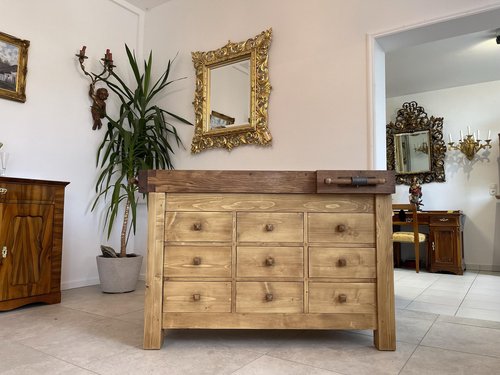 Antique Workbench with Drawers for sale at Pamono