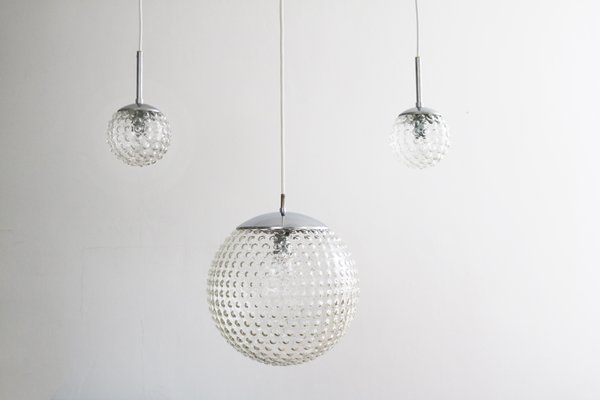 Vintage Pendant Lights by Rolf Krüger for Staff Leuchten, 1960s
