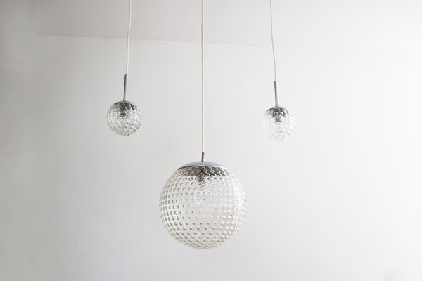 Vintage Pendant Lights by Rolf Krüger for Staff Leuchten, 1960s
