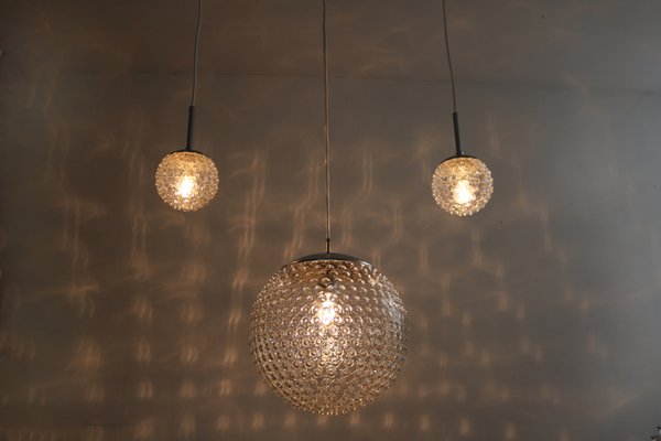 Vintage Pendant Lights by Rolf Krüger for Staff Leuchten, 1960s