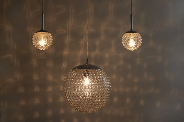 Vintage Pendant Lights by Rolf Krüger for Staff Leuchten, 1960s