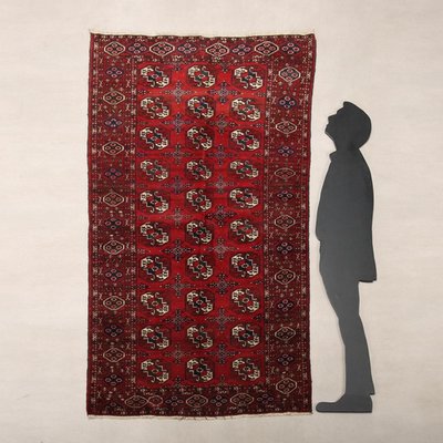 Achat Tapis de laine rouge Bokhara Milano noué à la main en gros