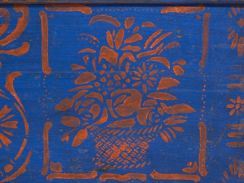 Malle de poupée vintage/antique, étui de poupée bébé