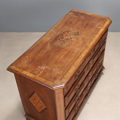 Nierenkommode Baroque Bois Commode Antique