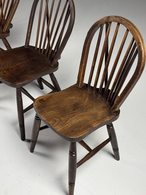 Windsor Dining Chairs, Set of 4 for sale at Pamono