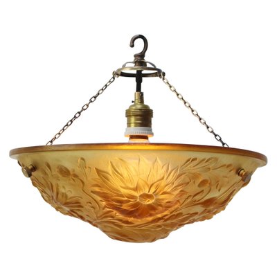 Paire De Lampes Transport Limehouse - Laiton Et Verre Biseauté - Vintage UK