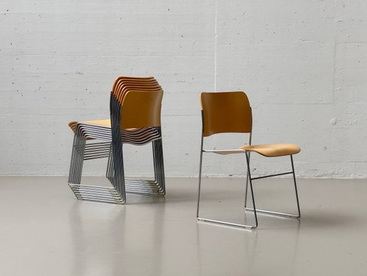 Model 40/4 Chair by David Rowland for Howe, Denmark, 1980s for