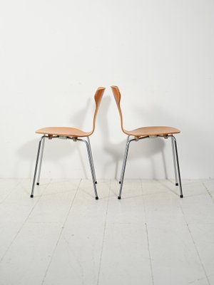 Mosquito Chairs by Arne Jacobsen for Fritz Hansen, 1968, Set of 4