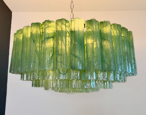 Smeraldo lustre vert en verre de Murano