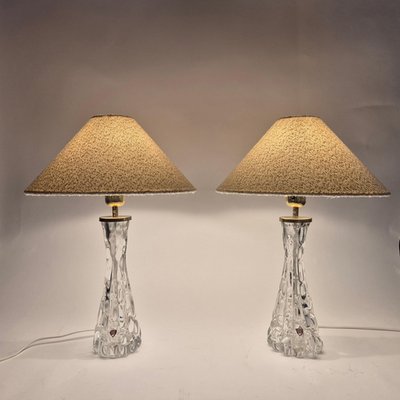 Lampe De Table Scandinave Moderne – Laiton Et Acrylique – Style Milieu De Siècle – Occasion