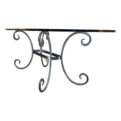 ② Tables d'appoint en verre et fer forgé - Tables | Dessertes