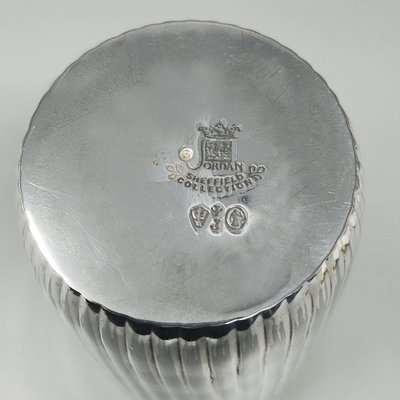 Shaker à cocktail vintage en métal argenté (1) - Métal