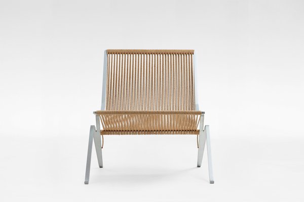 Vintage Beige Flagline PK 25 Chair by Poul Kjærholm for Fritz