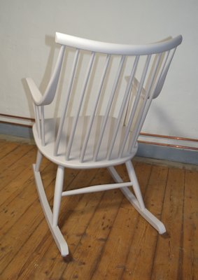 Vintage Swedish Rocking Chair by Lena Larsson for Nesto for sale