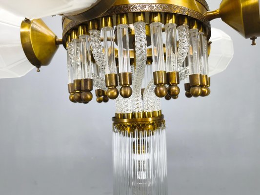lustre art déco rétro pour éclairage intérieur moderne