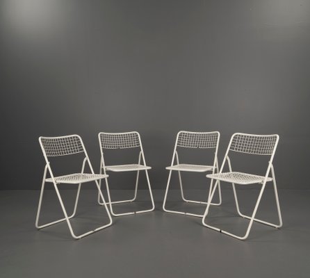 Vintage Ted Net Chairs by Niels Gammelgaard for Ikea, 1970s, Set