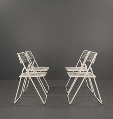Vintage Ted Net Chairs by Niels Gammelgaard for Ikea, 1970s, Set