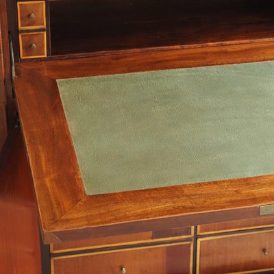 Garniture De Bureau Ancienne En Marbre - 3 Pièces - Style Antique Avant 1945