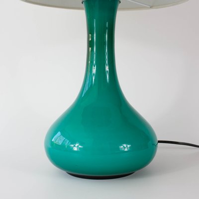 Lampe Berger En Verre Turquoise - Ancienne, Diffuseur De Parfum D'occasion