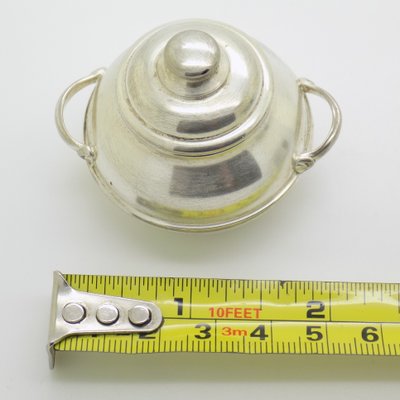 Anciens Meubles Miniatures Maison De Poupée – Filigrane Argent, Jouet Vintage
