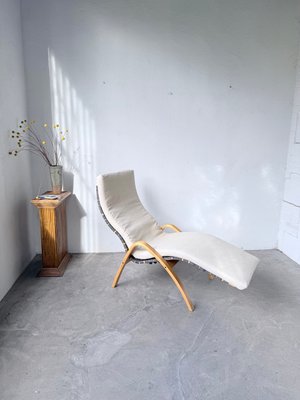 Vintage Liegestuhl aus Bugholz von Kim Samson für Ikea, 1980er bei Pamono kaufen