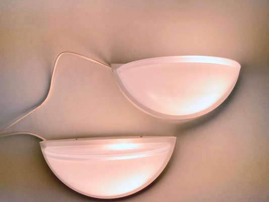 Lampe en cascade des années 1970 par Glashütte Limburg