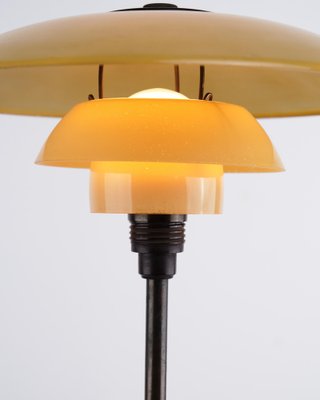 1990年代　ビンテージ　Louis Poulsen PHランプ PH 3/2 Table Lamp with Yellow Painted Shades by Poul Henningsen