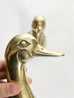 Serre-livres Tête De Canard En Laiton Doré – Déco Vintage Et Originale