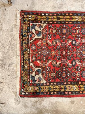 Tapis moderne rayé vert crème kilim en laine tissée à la main