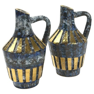 Mid-Century Modern Italian Ceramic Vases by Fratelli Fanciullacci