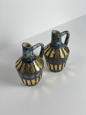 Mid-Century Modern Italian Ceramic Vases by Fratelli Fanciullacci