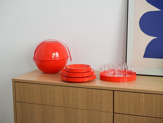 Vintage Italian Picnic Set from Fratelli Guzzini, 1970s for sale