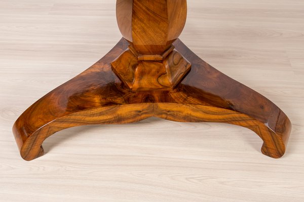 Point-Virgule Tavola In Legno Di Acacia Rotonda Per Hamburger E Bagel | 25 Cm Con Manico E Bordo Rialzato | Ideale Per Barbecue E Aperitivi