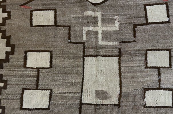 Antique Handmade Native-American Navajo Rug, 1900s for sale at Pamono