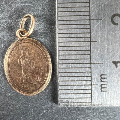 Transformé en Pendentif 18K Circa 1900 Médaille Pendentif pièce monnaie Ducat 1 Pays-Bas Hollande
