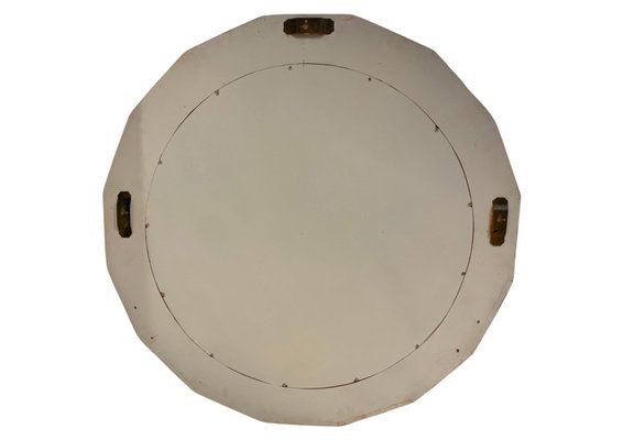 Specchio a onda judy arancione 38x30cm - Atmosphera créateur d'intérieur