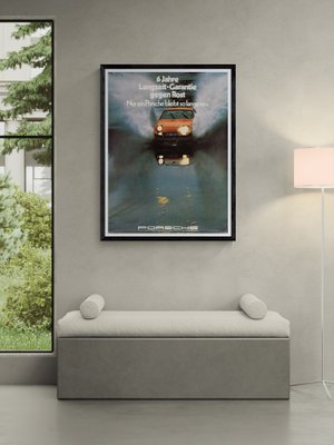 Porsche 6-Year Long-Term Warranty Poster by Strenger Advertising