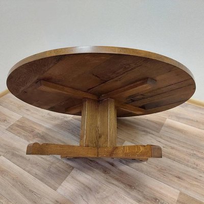 Table basse vintage en chêne massif scandinave - Kayu Meuble