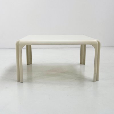 White Arcadia Coffee Table by Vico Magistretti for Artemide, 1970s