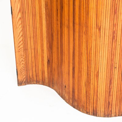 Art Deco Articulated Folding Screen by Jomain Baumann for Melun