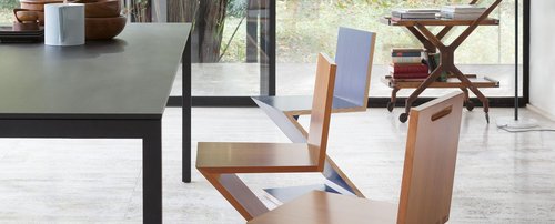 Mid-Century Modern Zig Zag Chair by Gerrit Rietveld for Cassina
