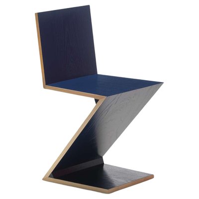 ★GW中Sale★コメントみてね　Cassina　 Alias （1） Mid-Century Modern Zig Zag Chair by Gerrit Rietveld for Cassina