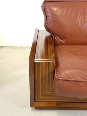 Paganini Sofa and Armchair from Luciano Frigerio, 1970s, Set of 2