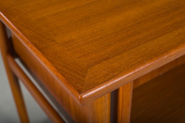 Mid-Century Danish Teak Desk from Gunnar Nielsen Tibergaard, 1960s