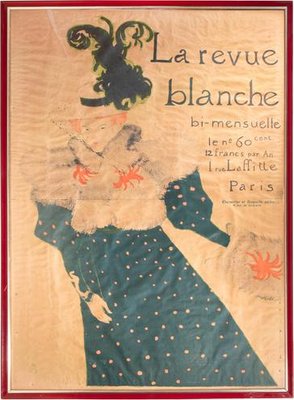 ロートレックoriginal lithograph 1895