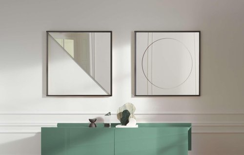 Eternal Sun Deadline Mirror by Ron Gilad for Cassina for sale at
